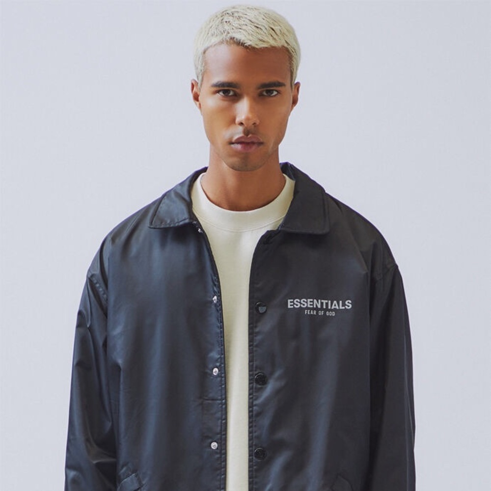 Fear of god essentials coach jacket